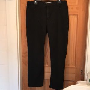 JNY Black Studded Picket Jeans